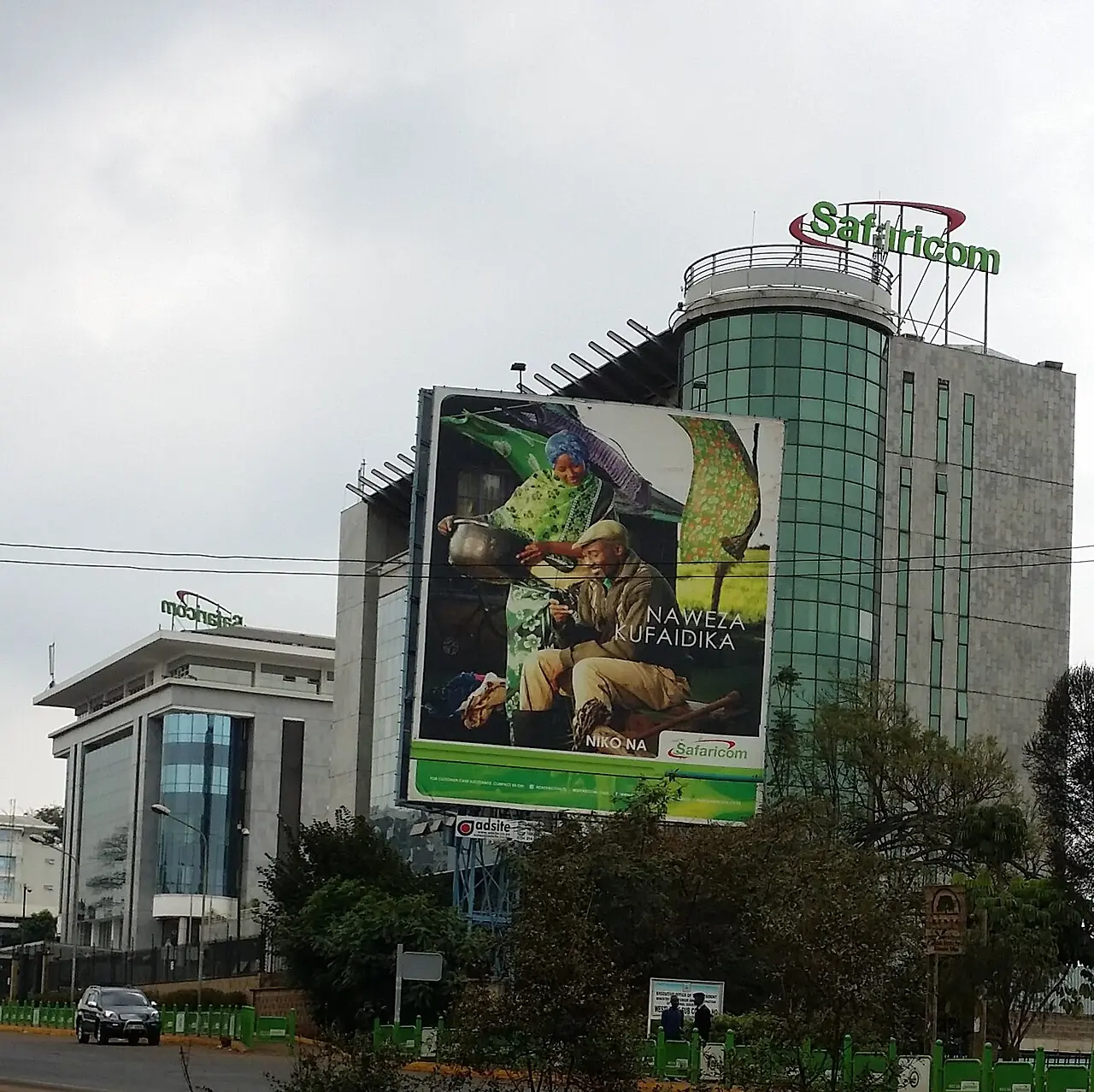 Safaricom Centre in Kenya.